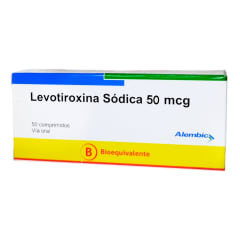 LEVOTIROXINA SODICA 50 MICROGRAMOS X 100 COMPRIMIDOS