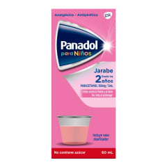 PANADOL JARABE INFANTIL 60 MILIGRAMOS X 60 MILILITROS