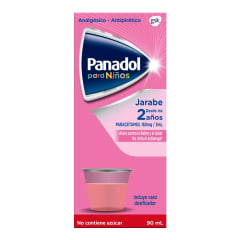 PANADOL JARABE INFANTIL 160 MILIGRAMOS X 90 MILILITROS