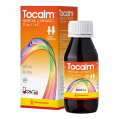 TOCALM  JARABE PEDIATRICO 15 MILIGRAMOS X 100 MILILITROS BIOEQUIVALENTE
