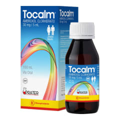 TOCALM JARABE ADULTO 30 MILIGRAMOS X 100 MILILITROS BIOEQUIVALENTE