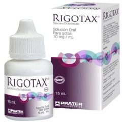 RIGOTAX GOTAS 10 MILIGRAMOS/MILILITROS X 15 MILILITROS