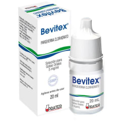 BEVITEX GOTAS 5 MILIGRAMOS/MILILITROS X 20 MILILITROS