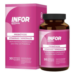 INFOR PRO KIDS PROBIOTICOS X 30 COMPRIMIDOS MASTICABLES