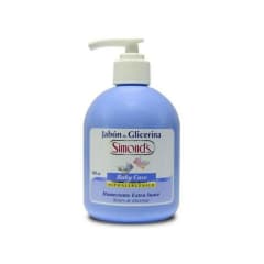 JABON GLICERINA LIQUIDO SIMONDS CELESTE VALVULA X 340 MILILITROS