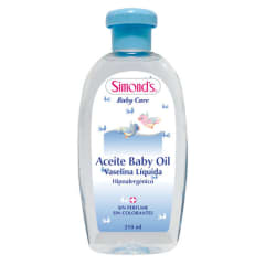 ACEITE BEBE SIMONDS HIPOALERGENICA X 210 MILILITROS