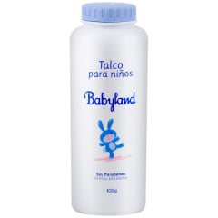 BABYLAND TALQUERA X 100 GRAMOS