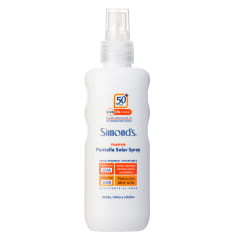 PANTALLA SOLAR SIMONDS SPRAY FACTOR 50 X 190 MILILITROS