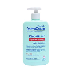 DERMOCREAM  DIABETIC SKIN CREMA CORPORAL UREA 10% X 400 MILILITROS