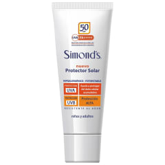 PANTALLA SOLAR POMO SIMONDS FACTOR 50 X 50 MILILITROS
