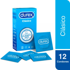 PRESERVATIVOS DUREX CLASICO X 12 UNIDADES
