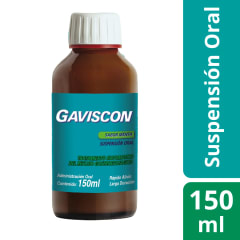 GAVISCON MENTA JARABE X 150 MILILITROS
