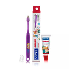 CEPILLO DENTAL VITIS JUNIOR  MAS MINI CREMA DENTAL X 15 MILILITROS