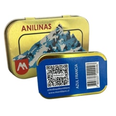 MONTBLANC COLOR AZUL FRANCIA LATA X 25 GRAMOS