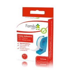 CINTA ADHESIVA PLASTICA 2,5 CENTIMETROS X 9,1 METROS