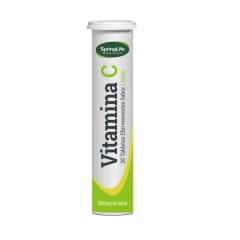 VITAMINA C TABLETAS EFERVESCENTE SABOR LIMON 1 GRAMO X 20 UNIDADES