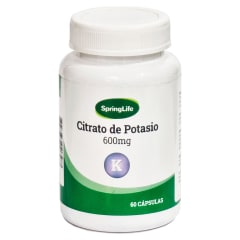 CITRATO DE POTASIO 600 MILIGRAMOS X 60 CAPSULAS