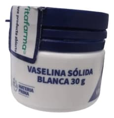 VASELINA SOLIDA BLANCA X 30 GRAMOS
