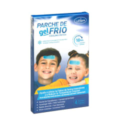 PARCHE DE GEL FRIO INFANTIL X 4 UNIDADES