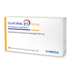 GLAFORNIL XR LIBERACION PROLONGADA 500 MILIGRAMOS X 30 COMPRIMIDOS