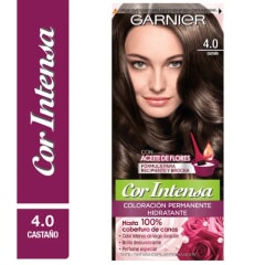 TINTE PELO GARNIER COR INTENSA 4.0 CASTAÑO X 1 UNIDAD