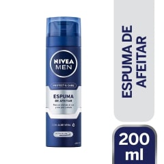 NIVEA MEN ESPUMA AFEITAR HIDRATANTE ALOE VERA X 200 MILILITROS