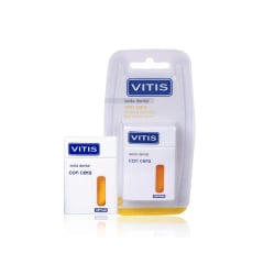 SEDA DENTAL CON CERA VITIS 50 METROS X 1 UNIDAD