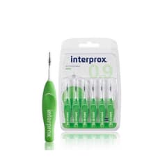 INTERPROX CEPILLO INTERPROXIMAL SUPER MICRO 0,9 MILIMETROS X 6 UNIDADES