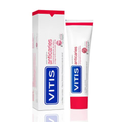 PASTA DENTAL ANTICARIES VITIS X 100 MILILITROS