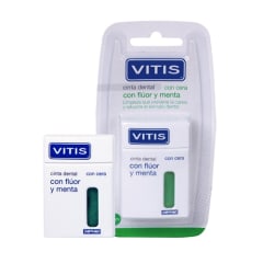 SEDA DENTAL VITIS CON FLUOR Y MENTA X 50 METROS