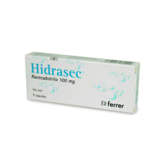 HIDRASEC 100 MILIGRAMOS X 9 CAPSULAS