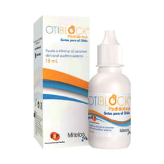 OTIBLOCK SOLUCION OTICA INFANTIL GOTAS X 18 MILILITROS
