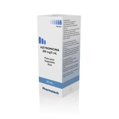 AZITROMICINA POLVO PARA SUSPENSION 200 MILIGRAMOS X 30 MILILITROS