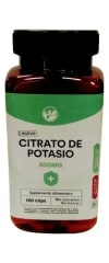 CITRATO DE POTASIO 500 MILIGRAMOS X 120 CAPSULAS