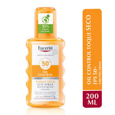 EUCERIN SUN OIL CONTROL SPRAY TRANSPARENTE FPS50 X 200 MILILITROS