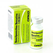 BENCILPENICILINA BENZATINA AMPOLLA X 1 UNIDAD
