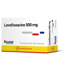 LEVOFLOXACINO 500 MILIGRAMOS X 7 COMPRIMIDOS BIOEQUIVALENTE Ascend
