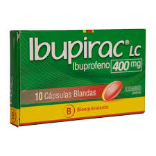 IBUPIRAC LC 400 MILIGRAMOS X 10 CAPSULAS