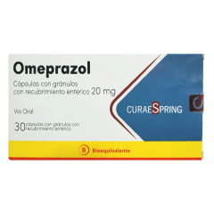 OMEPRAZOL 20 MILIGRAMOS X 30 CAPSULAS