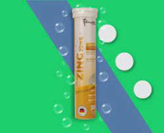 ZINC EFERVESCENTE 20 MILIGRAMOS X 20 TABLETAS SABOR NARANJA