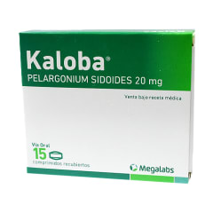 KALOBA 20 MILIGRAMOS X 15 COMPRIMIDOS
