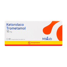 KETOROLACO 10 MILIGRAMOS X 10 COMPRIMIDOS BIOEQUIVALENTE