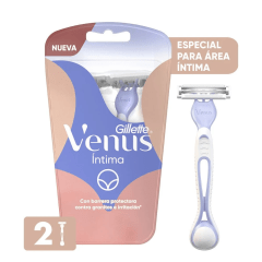 MAQUINA AFEITAR VENUS AREA INTIMA 2 UNIDADES