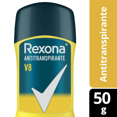 REXONA MEN DESODORANTE EN BARRA V8 X 50 GRAMOS