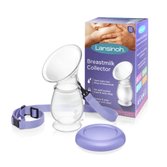 RECOLECTOR DE LECHE MATERNA LANSINOH X 1 UNIDAD