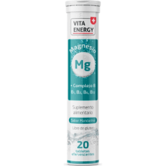 MAGNESIO COMPLEJO B EFERVESCENTES X 20 UNIDADES