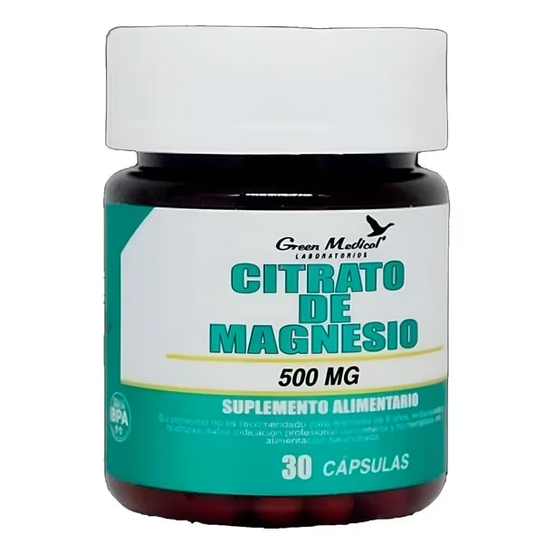 CITRATO DE MAGNESIO 500 MILIGRAMOS X 30 CAPSULAS1