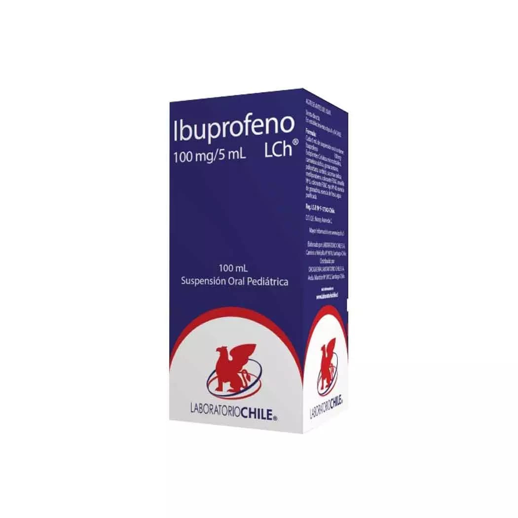 IBUPROFENO SUSPENSION ORAL 100 MILIGRAMOS/5 MILILITROS  X 100 MILILITROS1