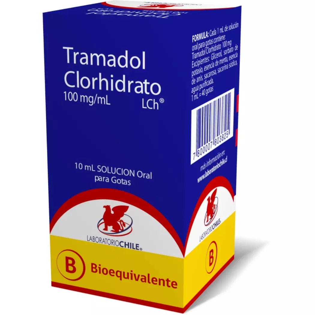 TRAMADOL 100 MILIGRAMOS/MILILITROS SOLUCION ORAL GOTAS X 10 MILILITROS1