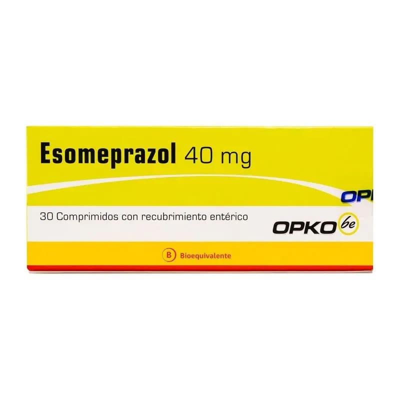 ESOMEPRAZOL 40 MILIGRAMOS X 30 COMPRIMIDOS BIOEQUIVALENTE1